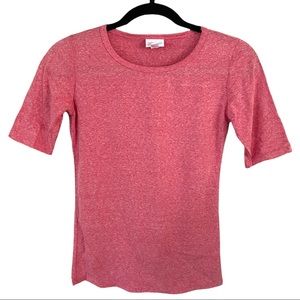 LuLaRoe XXS Gigi Heather Red